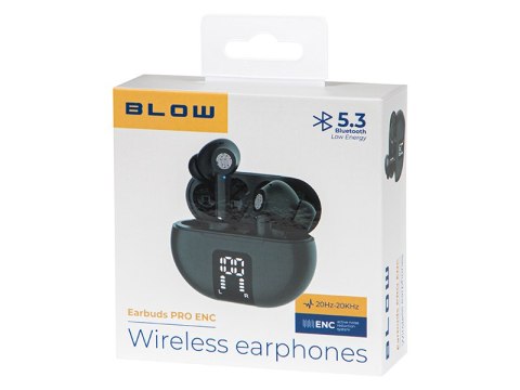 32-823# Słuchawki blow earbuds pro enc black