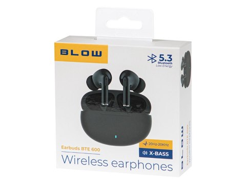 32-825# Słuchawki blow earbuds bte600 black