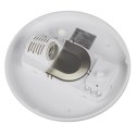 Sufitowa lampa 1xE27 z czujnikiem Maclean, czujnik mikrofalowy, klosz PMMA, max. obciążenie 25W, IP20, MCE309