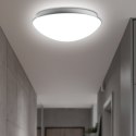 Sufitowa lampa 1xE27 z czujnikiem Maclean, czujnik mikrofalowy, klosz PMMA, max. obciążenie 25W, IP20, MCE309