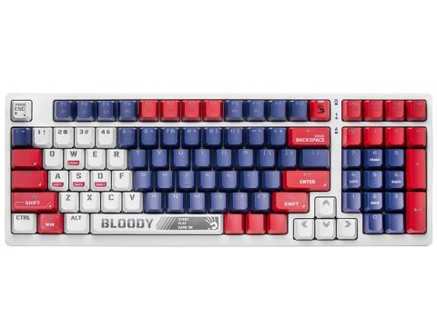 Klawiatura mechaniczna A4TECH BLOODY S98 USB Sports Navy (BLMS Red Plus Switches)