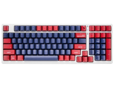 Klawiatura mechaniczna A4TECH BLOODY S98 USB Sports Navy (BLMS Red Plus Switches)