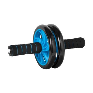 Kółko podwójne, roller do ćwiczeń mięśni brzucha AB Wheel AB-2 , REBEL ACTIVE