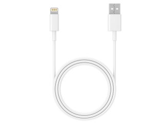 Kabel TRACER USB 2.0 iPhone AM - lightning 1,0m WH biały