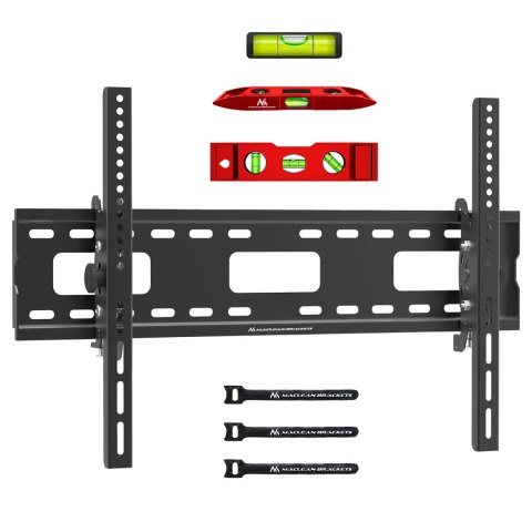 Uchwyt do TV Maclean, max VESA 600x400, 32-90", 80kg, reg. odchylenia +15°~-15°, MC-421