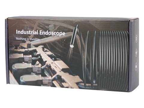 14-405# Endoskop kamera jednoobiektywowa 8mm 5m lcd 4,3" v2