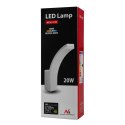 Lampa LED Maclean,kolor biały, 20W, IP65, 2750lm, barwa neutralna biała (4000K) MCE511 W