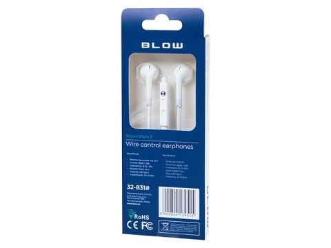 32-831# Słuchawki blow b-17 white usb-c