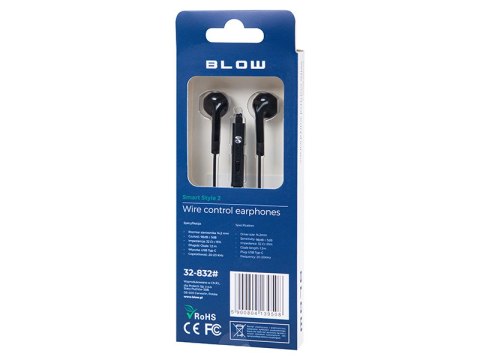 32-832# Słuchawki blow b-17 black usb-c