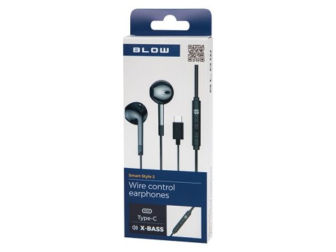 32-832# Słuchawki blow b-17 black usb-c