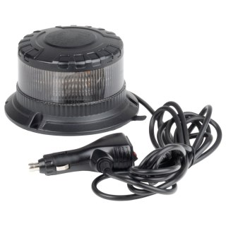 Lampa ostrzegawcza błyskowa kogut led w28m 12v 24v amio-04108