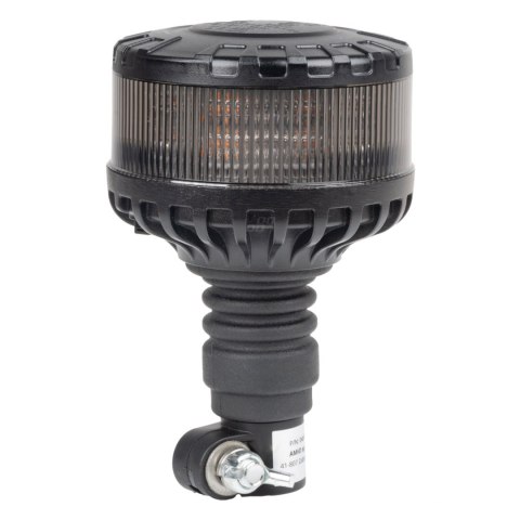 Lampa ostrzegawcza błyskowa kogut led w28p 12v 24v amio-04107