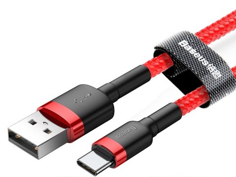 BASEUS Kabel USB Type C 2m (CATKLF-C09) Red+Red