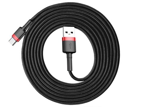 BASEUS Kabel USB Type C 2m (CATKLF-C91) Black+Red