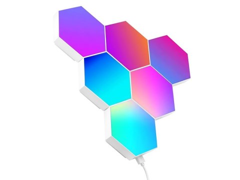 Sześciokątne lampy RGB Tracer Ambience - Smart Hexagon