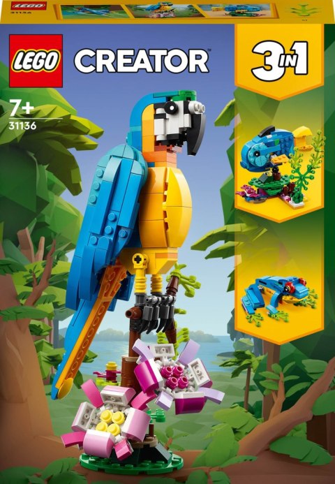 LEGO 31136 Egzotyczna papuga