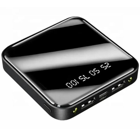 US15 Powerbank kieszonkowy black