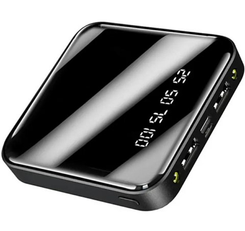 US15 Powerbank kieszonkowy black