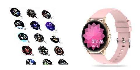 Damski SMARTWATCH G.Rossi SW015-2 Różowy