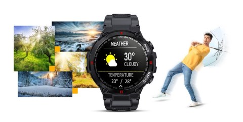 Smartwatch Giewont Focus SmartCall GW430-1 - Carbon