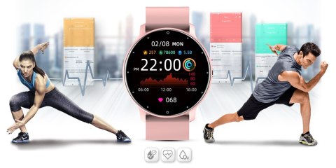 Smartwatch Damski Gravity GT1-1