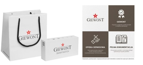 Smartwatch Giewont Pionier GPS GW460-1 - Carbon