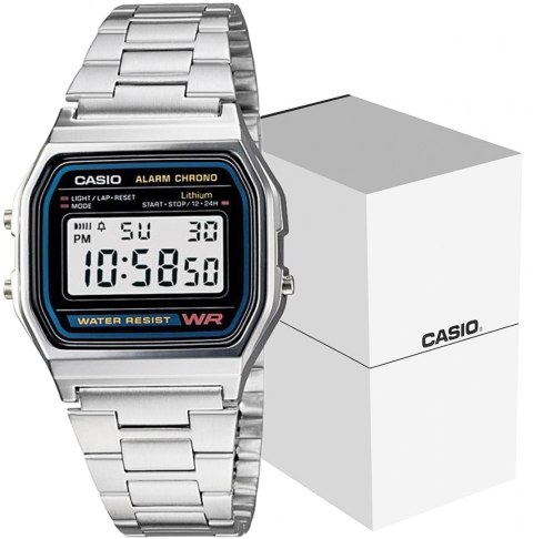 Zegarek CASIO A158WA-1DF Unisex + BOX