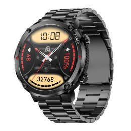 Smartwatch Gravity GT21-1+ Czarny Pasek Silikonowy