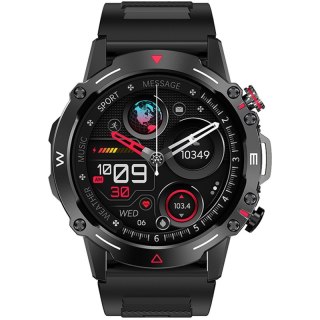 Smartwatch Veltori VT110-1 Czarny Pasek Silikonowy