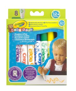 Crayola Baby - Zmywalne Flamastry Superwytrzymałe 8 szt.