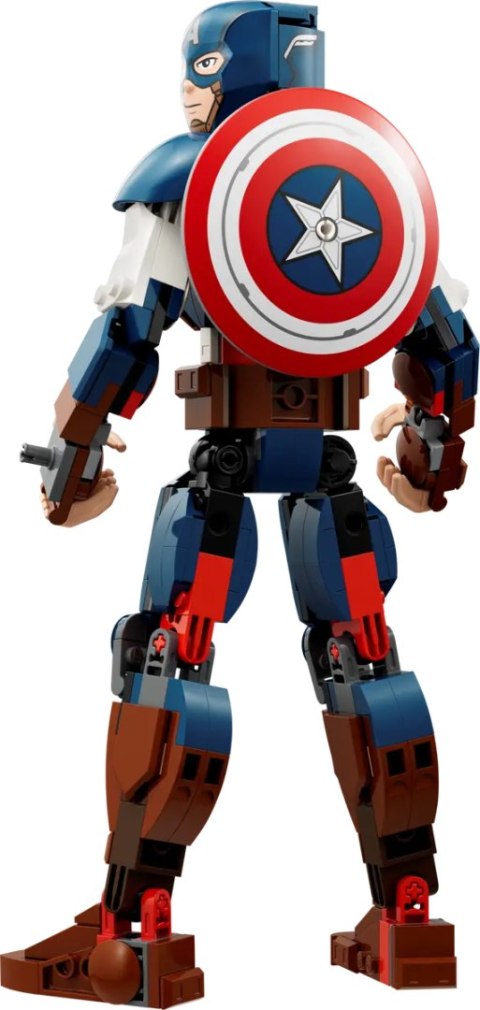 76258 - LEGO Super Heroes - Figurka Kapitana Ameryki do zbudowania