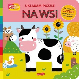 Akademia Mądrego Dziecka: Na wsi . Układam puzzle