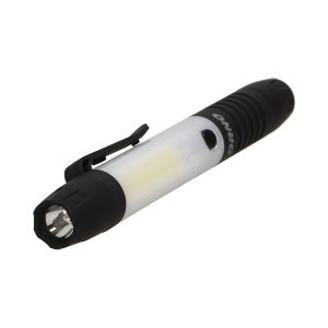 Latarka warsztatowa LED COB 3W+0,5W, 240lm+40lm, 3 x AAA, magnes