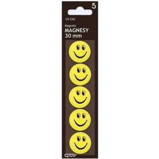 Magnesy do tablic Grand śr.30mm buźki (5)