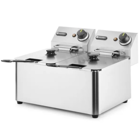 Frytownica gastronomiczna Kitchen Line 6kW 230V 2 x 4L - Hendi 205846