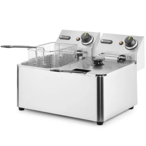 Frytownica gastronomiczna Kitchen Line 6kW 230V 2 x 4L - Hendi 205846