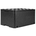 Termobox pudełko termos pojemnik termiczny z pokrywką do żywności leków 600x400x296mm GN1/1 48L Arpack