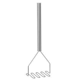 Ubijak tłuczek do ziemniaków puree profesjonalny ze stali nierdzewnej dł. 710mm - Hendi 693216