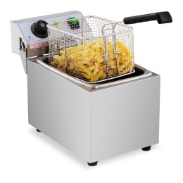 Frytownica nastawna gastronomiczna elektryczna 230 V 3200W 8 L