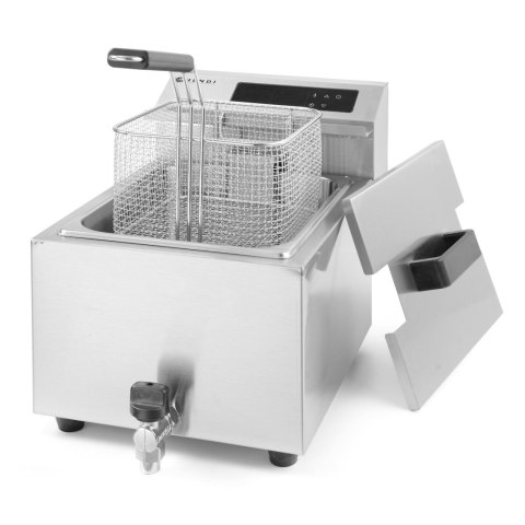 Frytownica frytkownica z panelem cyfrowym Mastercook z kranem 8L 3500W