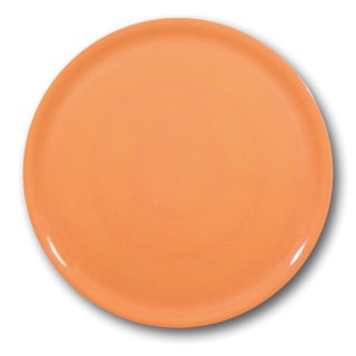 Wytrzymały talerz do pizzy z porcelany Speciale pomarańczowy 330mm - zestaw 6szt.