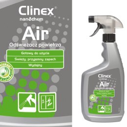 Skuteczny odświeżacz powietrza rozpylany na powierzchnie CLINEX Air - Nuta Relaksu 650ML