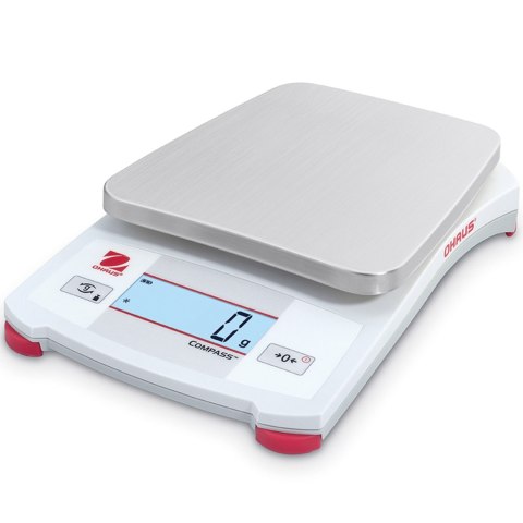 Waga techniczna kontrolna edukacyjna precyzyjna na baterie COMPASS CX 1200g / 0.1g - OHAUS CX1201