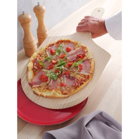 Łopata taca do pizzy chleba do wyjmowania z pieca drewniana 305 x 535 x 10 mm - Hendi 617724