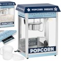 Maszyna automat urządzenie do prażenia popcornu retro TEFLON 1600 W 5-6 kg/h - niebieska