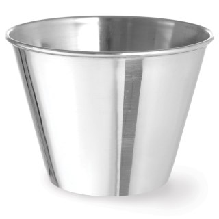 Miseczka ramekin naczynie do sosów dipów ze stali nierdzewnej śr. 100 mm 12 szt. 340 ml - Hendi 400067