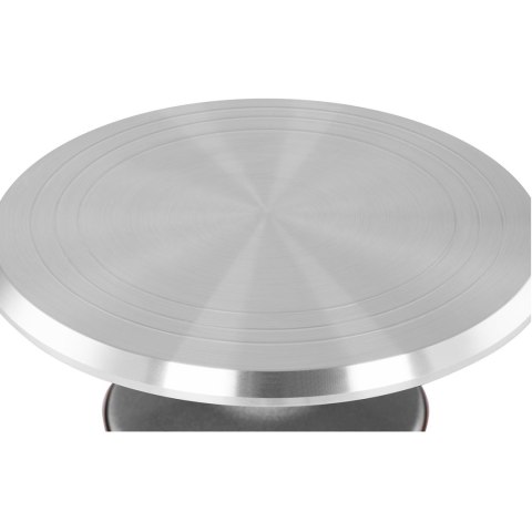 Patera podstawka na ciasto tort ciastka obrotowa aluminiowa śr. 31 cm