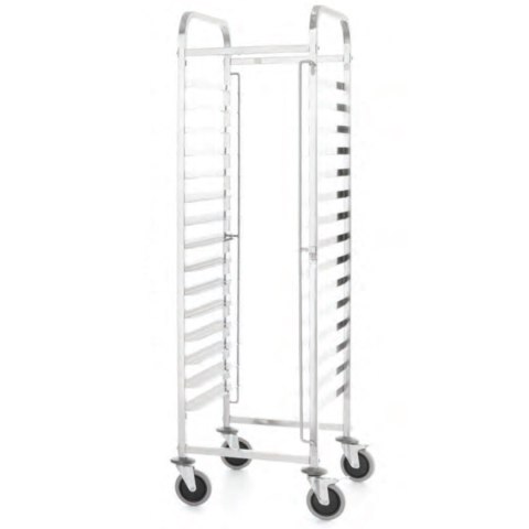 Wózek transportowy do przewozu blach gastronomicznych 15x 600x400 mm Kitchen Line - Hendi 813287