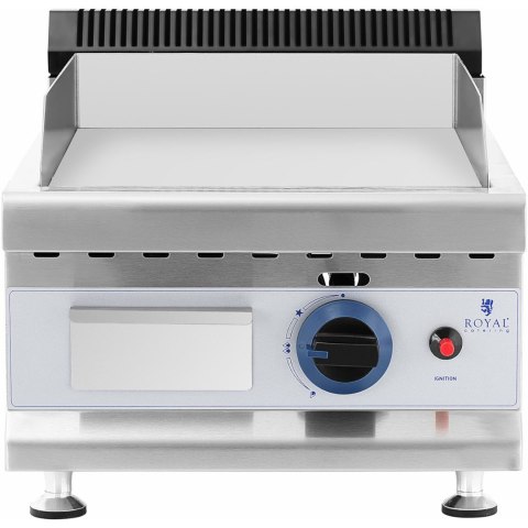 Grill gazowy gładki nastawny na gaz Propan-Butan 0.03 bar 35 x 40 cm 3000 W