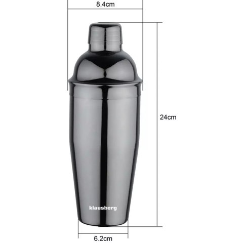 SHAKER BARMAŃSKI DO KOKTAJLI 750ml KLAUSBERG KB-7648